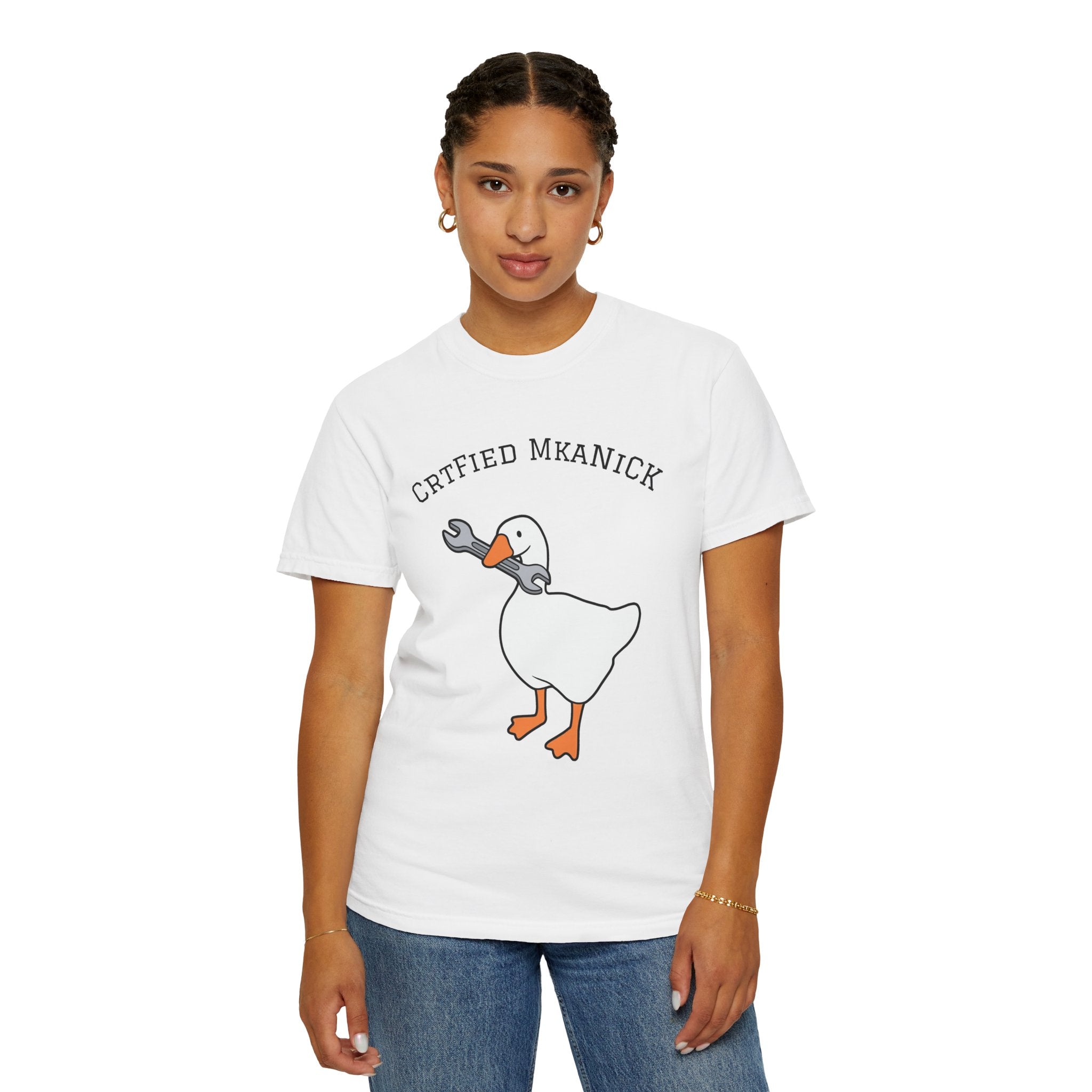 Certified Mechanic Goose T-Shirt | Core Culture Meme Streetwear