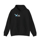 Butterfly "Listen" Hoodie — Minimal Inspirational Graphic Sweatshirt