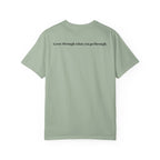 "Grow Through What You Go Through" Variegated Monstera Shirt - Rare Plant Botanical Tee