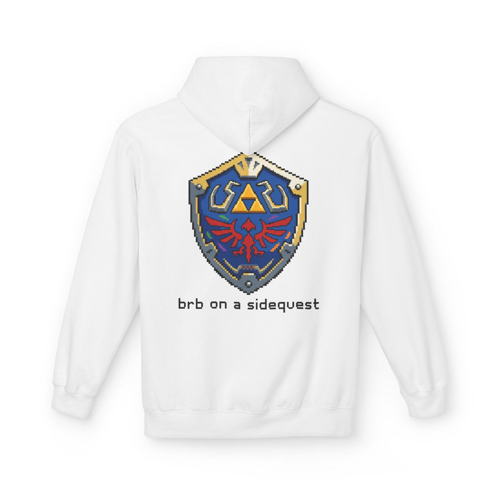 "On A Sidequest" Hylian Shield Hoodie | Core Culture Co. Gamer Apparel