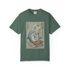 Dolphin & Doughnuts Ukiyo-e Tee | Ironic Japanese Art Streetwear