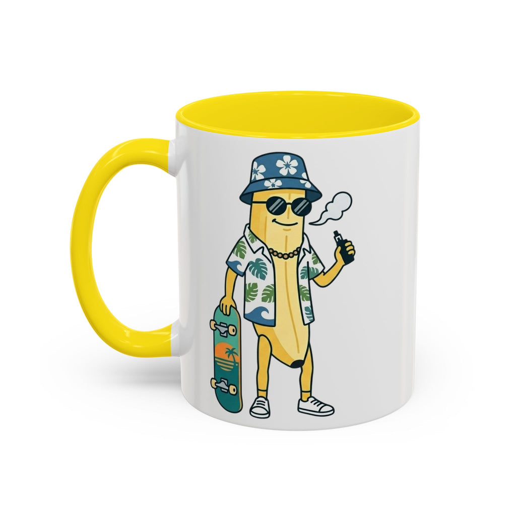 Cool Banana Coffee Mug — Funny Morning Coffee Mug (11/15oz)