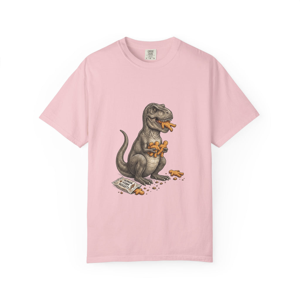 T-Rex eating Human Nuggies - Core Culture Graphic Tee