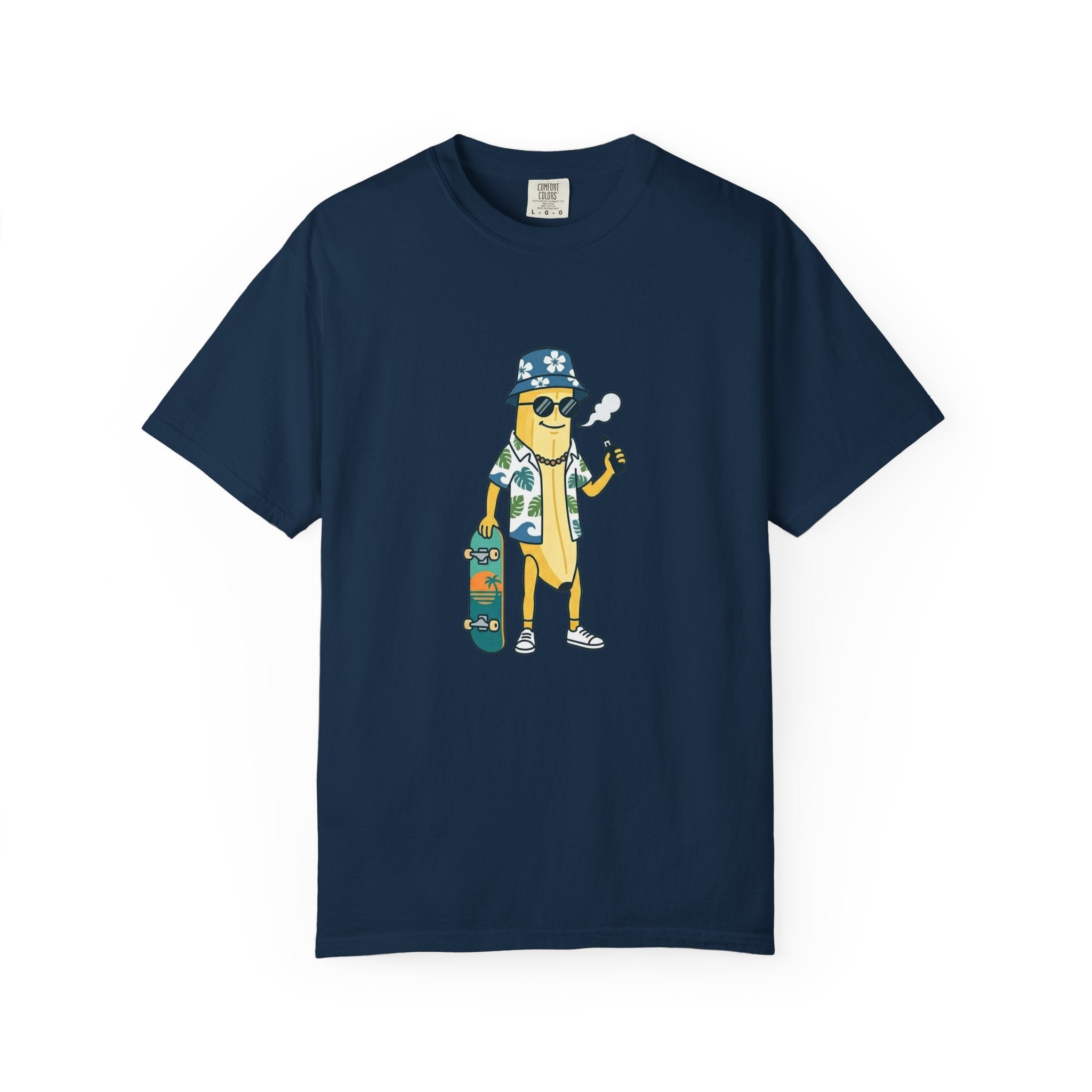 Unemployed Banana Bro V2 T-Shirt | Ironic Meme Streetwear & Minimalist Graphic Tee