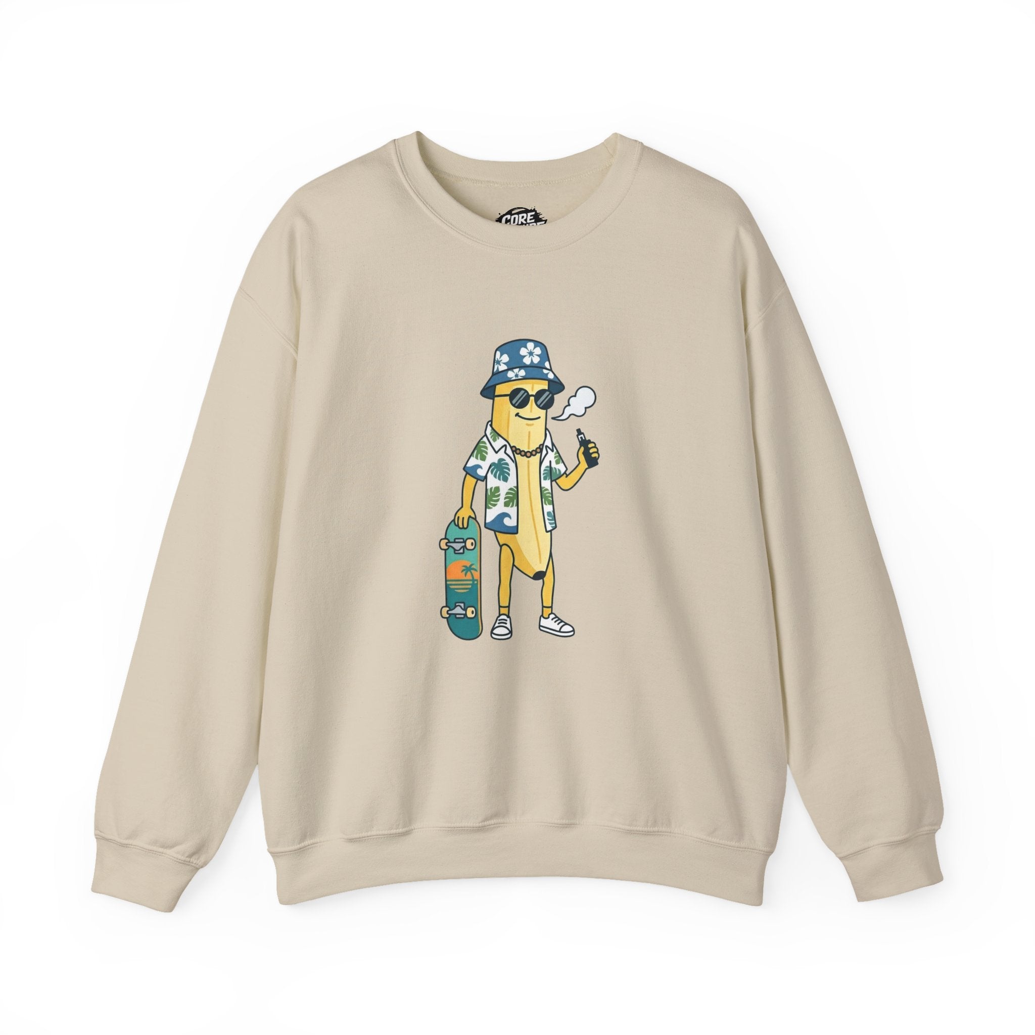 Unemployed Banana Bro Sweatshirt | Core Culture Meme streetwear