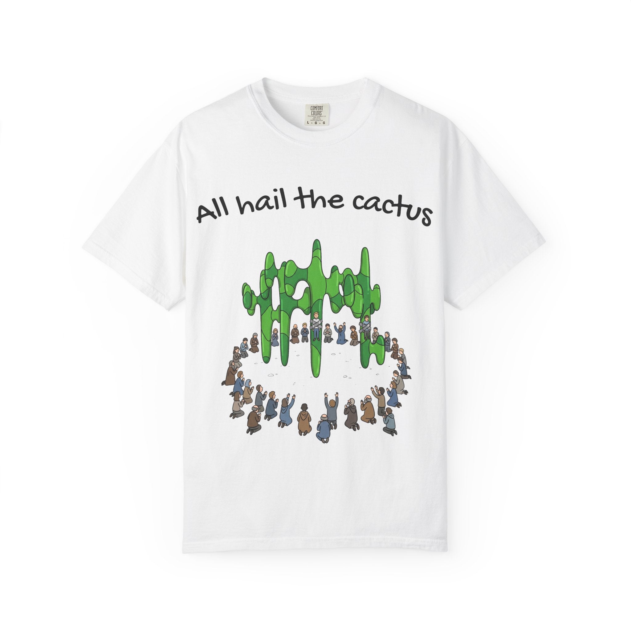 "All Hail the Cactus" - Perth Culture Core Crewneck | Meme Shirt