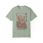Tako Eating Takoyaki T-Shirt | Ironic Japanese Ukiyo-e Streetwear