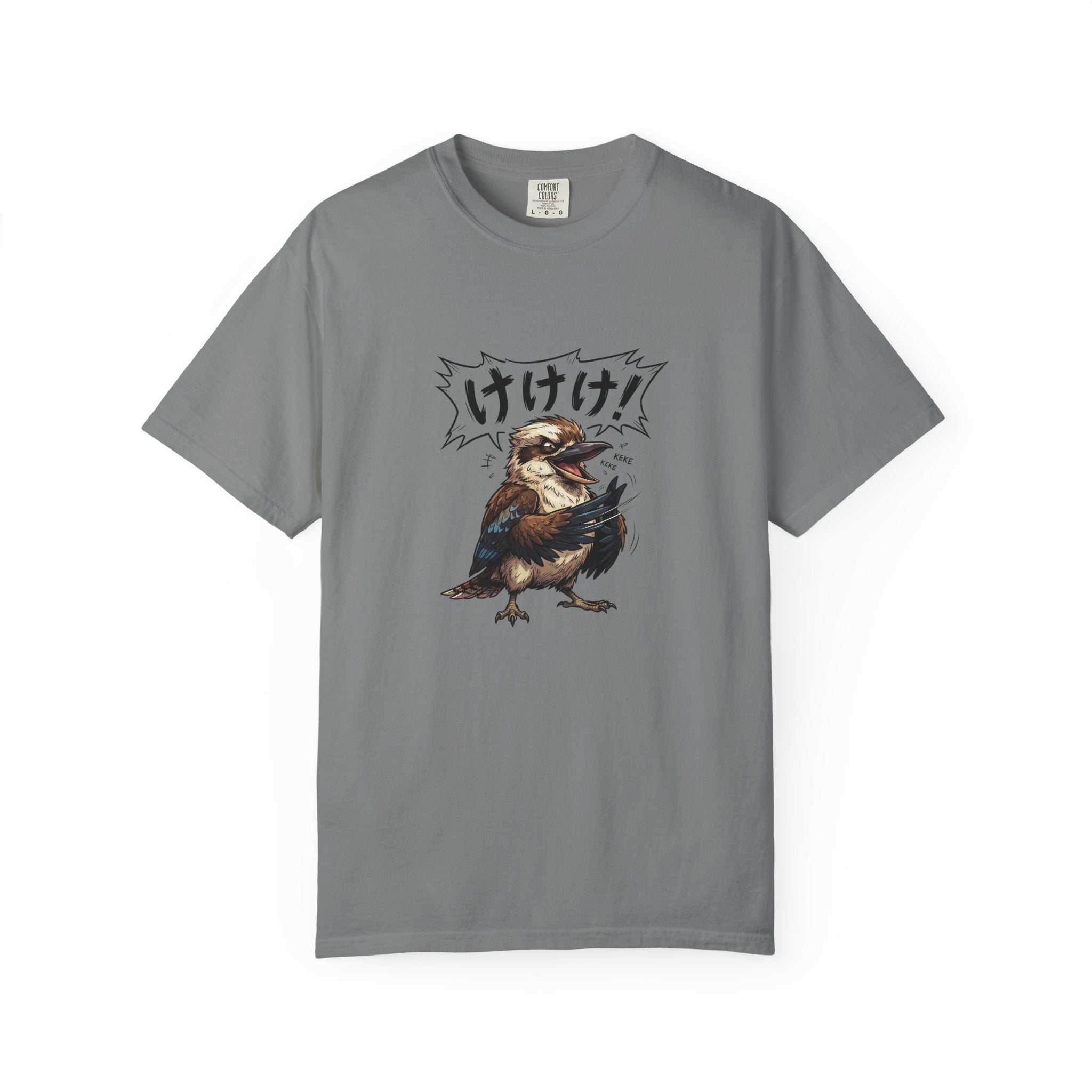 Cackling in Kanji Kookaburra T-Shirt – Core Culture Bird Tee