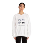 Gaming Controllers Crewneck Sweatshirt — "Pick Your Weapon" Gamer Pullover