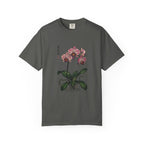 Orchid Botanical T-Shirt — Vintage Asian Floral Illustration