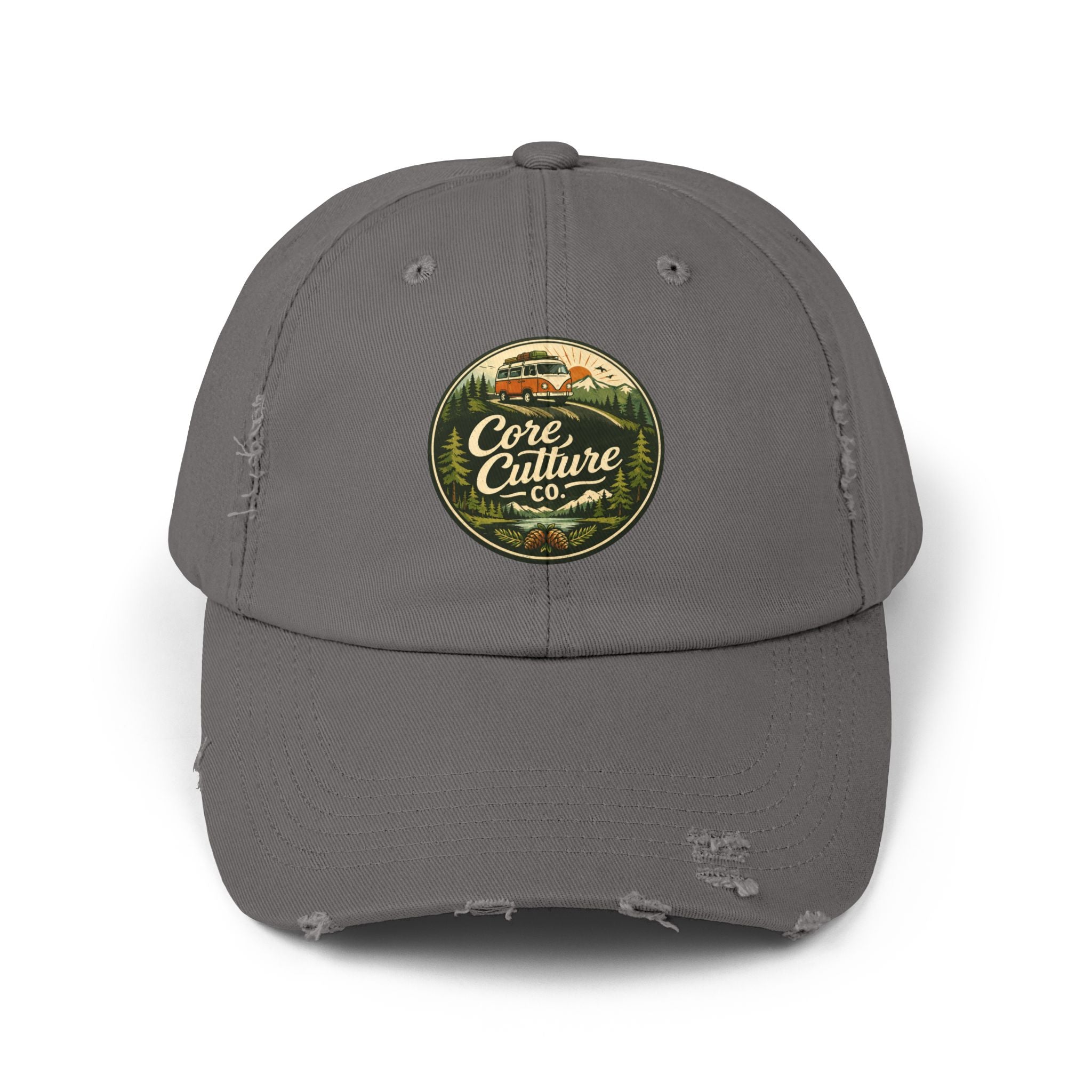 "Roadtripping" Core Culture Distressed Cap