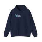 Butterfly "Listen" Hoodie — Minimal Inspirational Graphic Sweatshirt