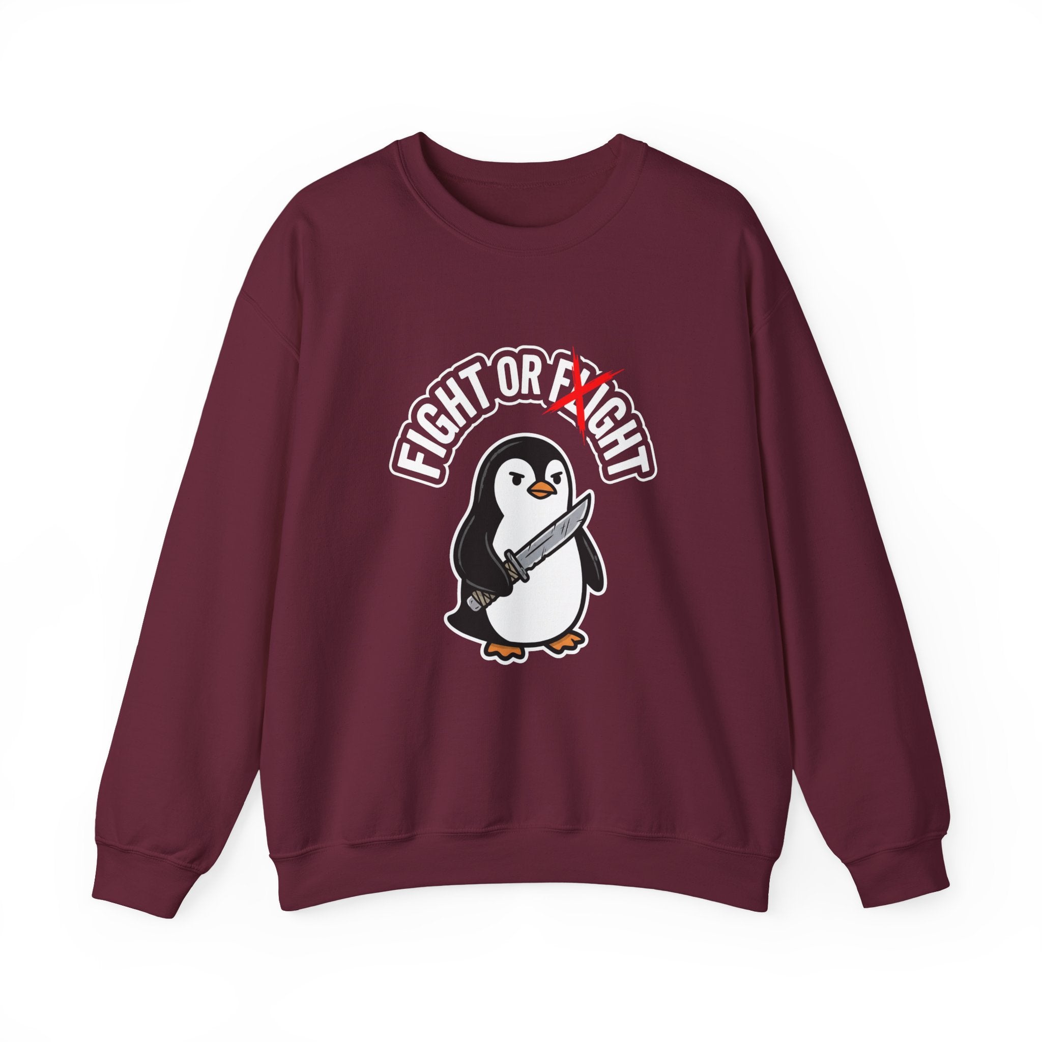 Penguin 'Fight or Flight' Crewneck Sweatshirt