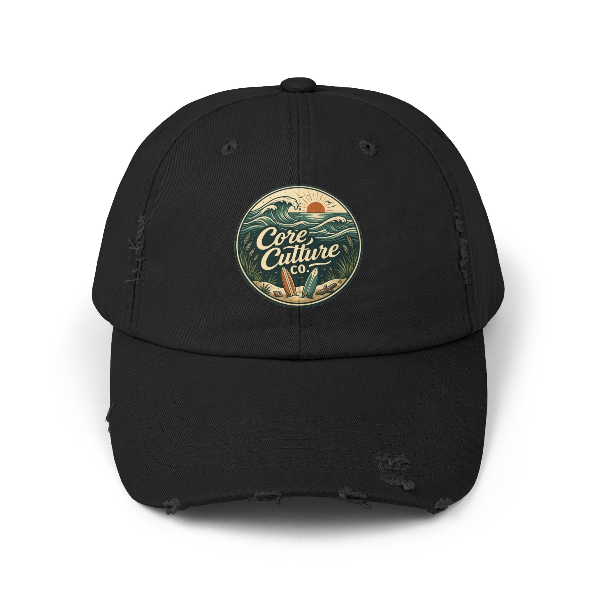 "Beached" Core Culture Distressed Cap