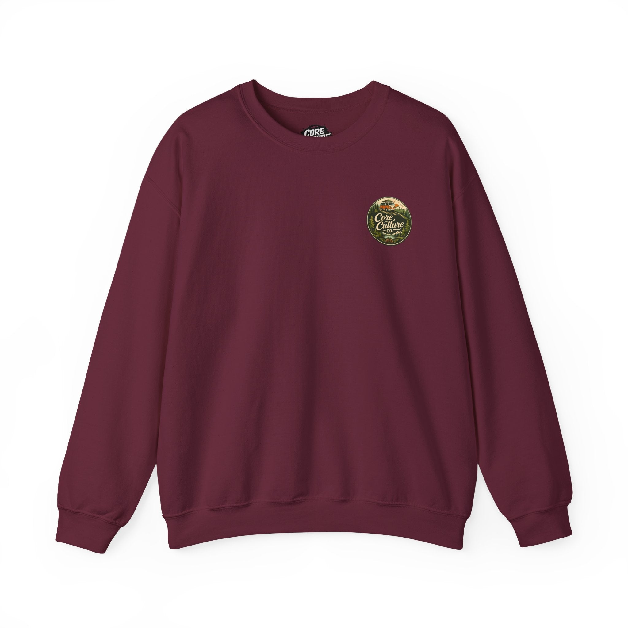 Core Culture Co. Scenic Crewneck | Adventure Logo Pullover