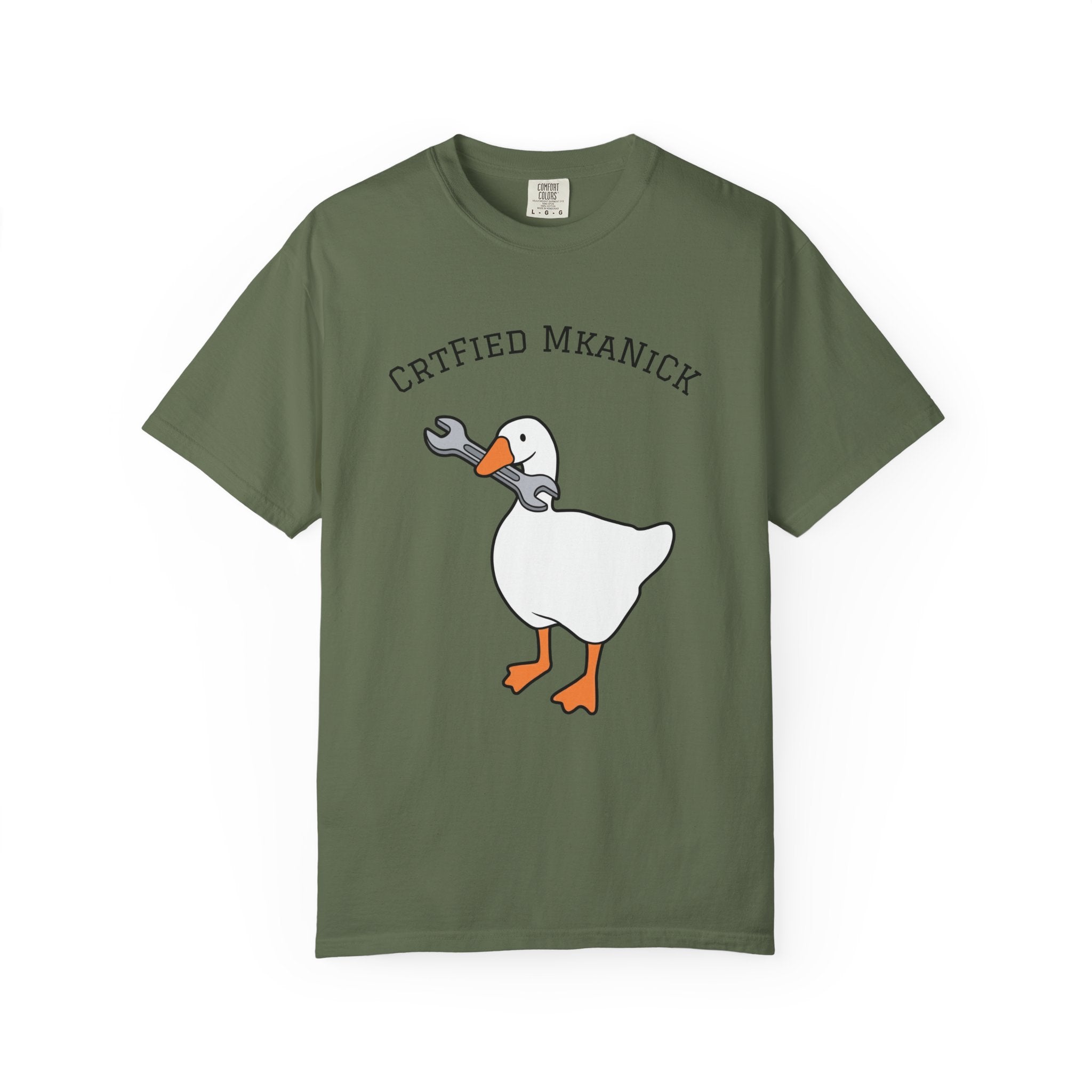 Certified Mechanic Goose T-Shirt | Core Culture Meme Streetwear