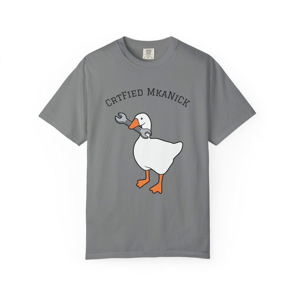 Certified Mechanic Goose T-Shirt | Core Culture Meme Streetwear
