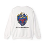 "On A Sidequest" Hylian Shield Sweatshirt | Core Culture Co. Gamer Apparel