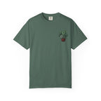 "Grow Through What You Go Through" Alocasia Shirt - Tropical Botanical Graphic Tee