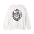 Botanical Orchid Graphic Sweatshirt | Japanese Aesthetics Streetwear Crewneck