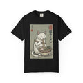 "Late Night Noodle Cat" Ukiyo-e T-Shirt | Core Culture Japanese Tee