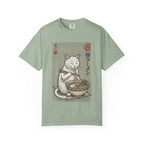 "Late Night Noodle Cat" Ukiyo-e T-Shirt | Core Culture Japanese Tee