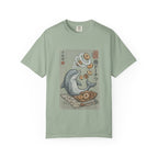 Dolphin & Doughnuts Ukiyo-e Tee | Ironic Japanese Art Streetwear