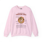 "Anatomy of a Takoyaki" Sweatshirt - Japanese Street Food Science Crewneck