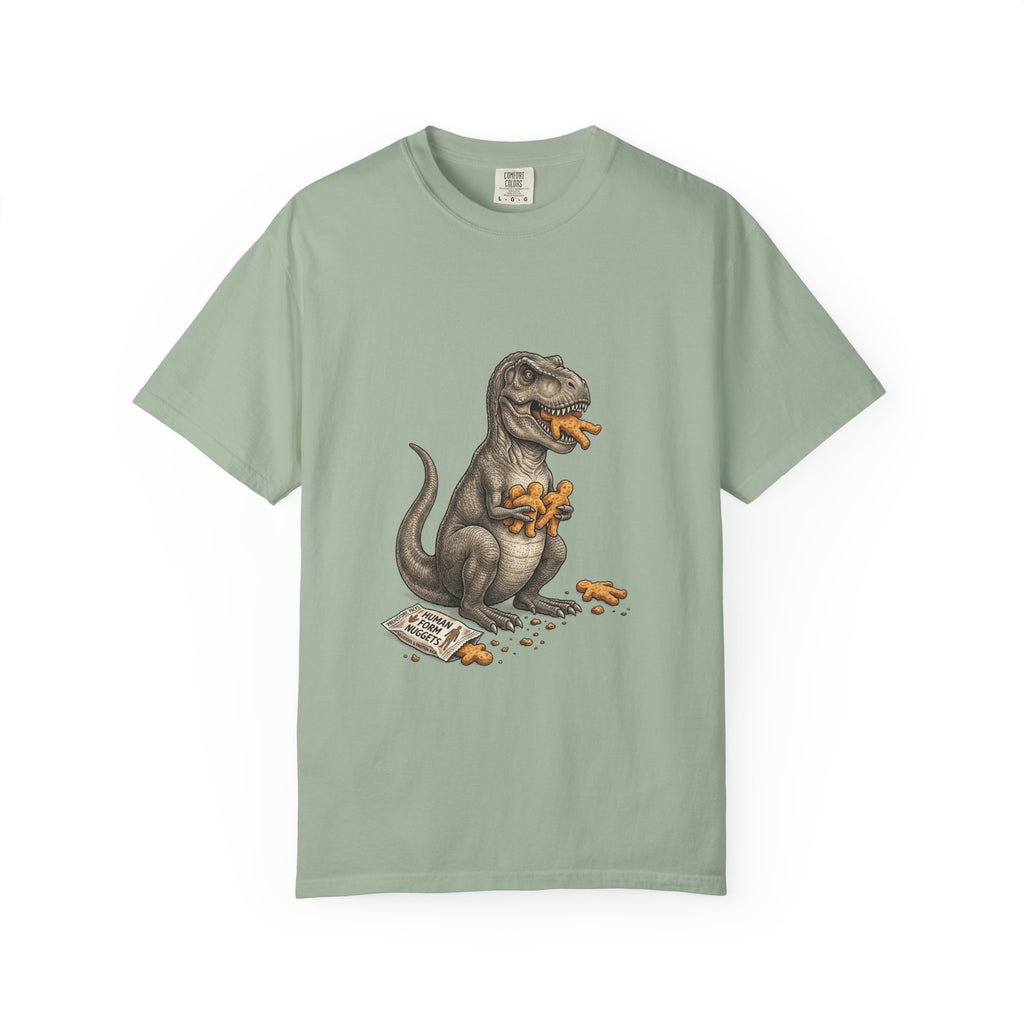 T-Rex eating Human Nuggies - Core Culture Graphic Tee