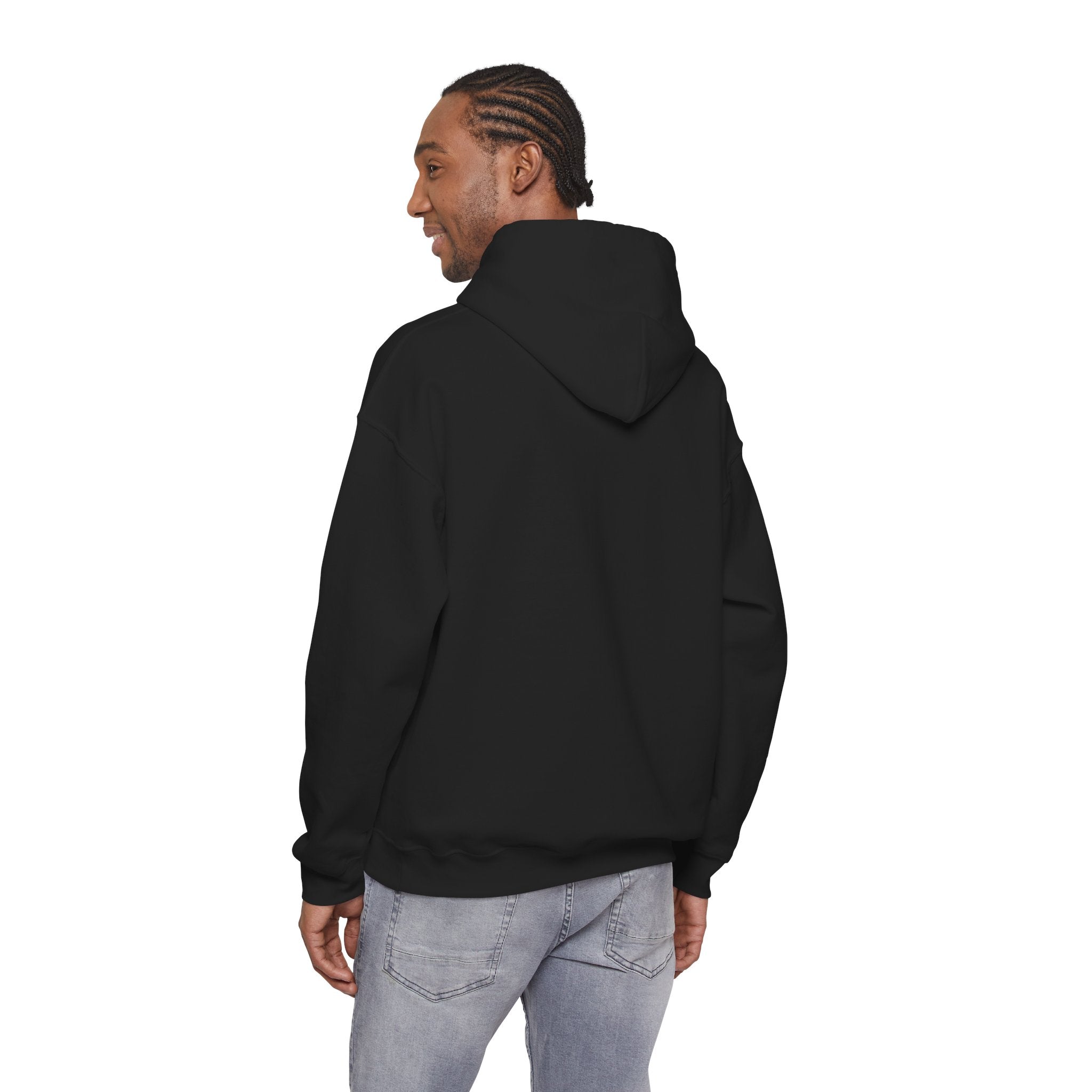 Butterfly "Listen" Hoodie — Minimal Inspirational Graphic Sweatshirt