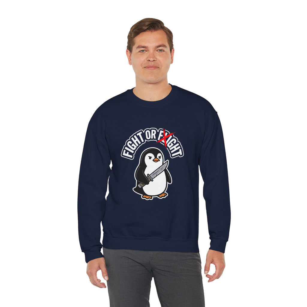 Penguin 'Fight or Flight' Crewneck Sweatshirt