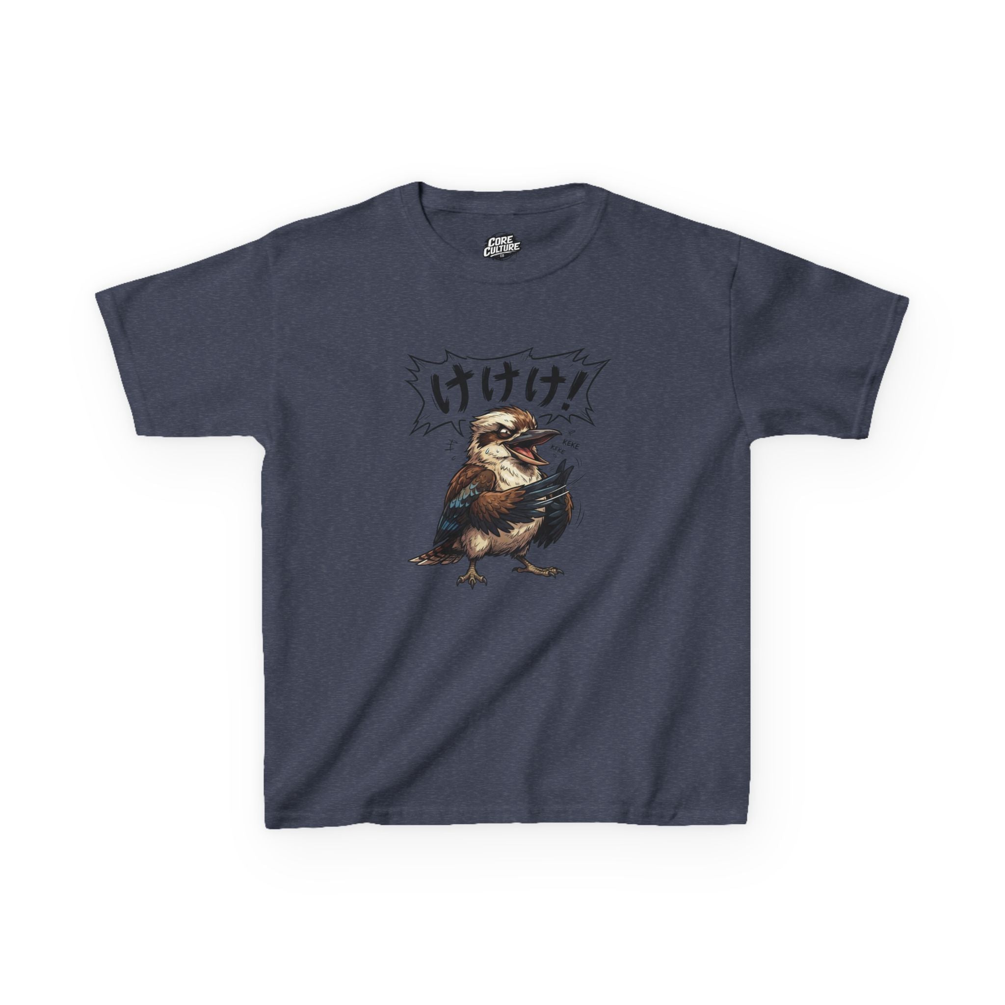 Cackling in Kanji Kookaburra T-Shirt – Core Culture Kids