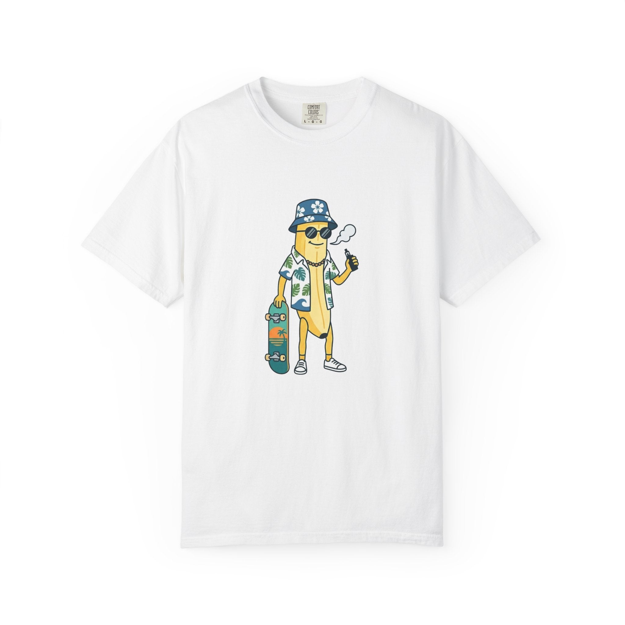 Unemployed Banana Bro V2 T-Shirt | Ironic Meme Streetwear & Minimalist Graphic Tee