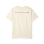 "Grow Through What You Go Through" Variegated Monstera Shirt - Rare Plant Botanical Tee