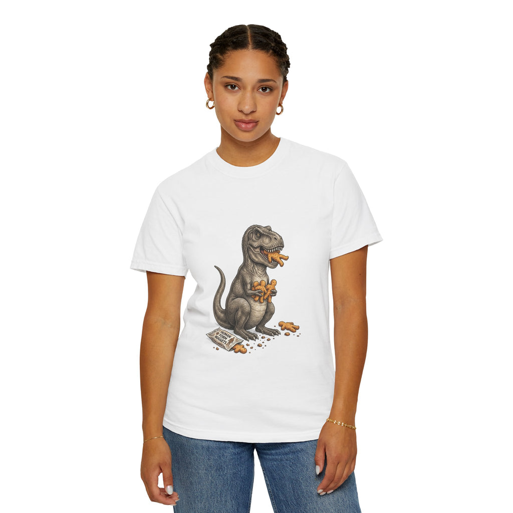 T-Rex eating Human Nuggies - Core Culture Graphic Tee