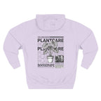 "Plant Care" Drawstring Hoodie — 'Magazine styled' Graphic