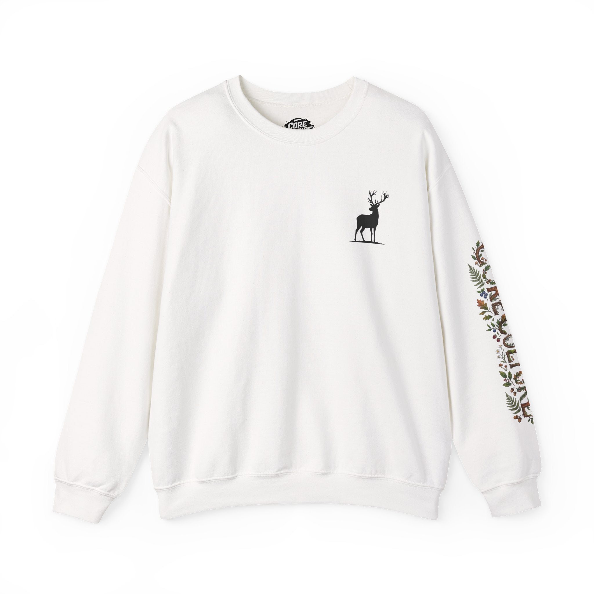 Nature Scene Crewneck Sweatshirt — Woodland Nature Pullover