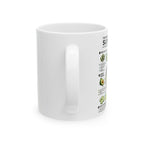 "Anatomy of a Sushi Roll" Mug - Japanese Food Science Ceramic Coffee Cup