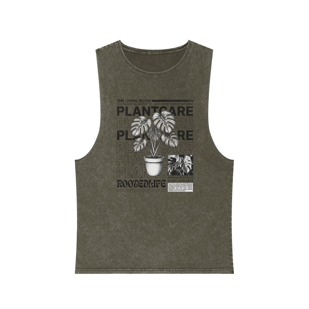 "Plant Care" Crewneck Sweatshirt — 'Magazine styled' Graphic