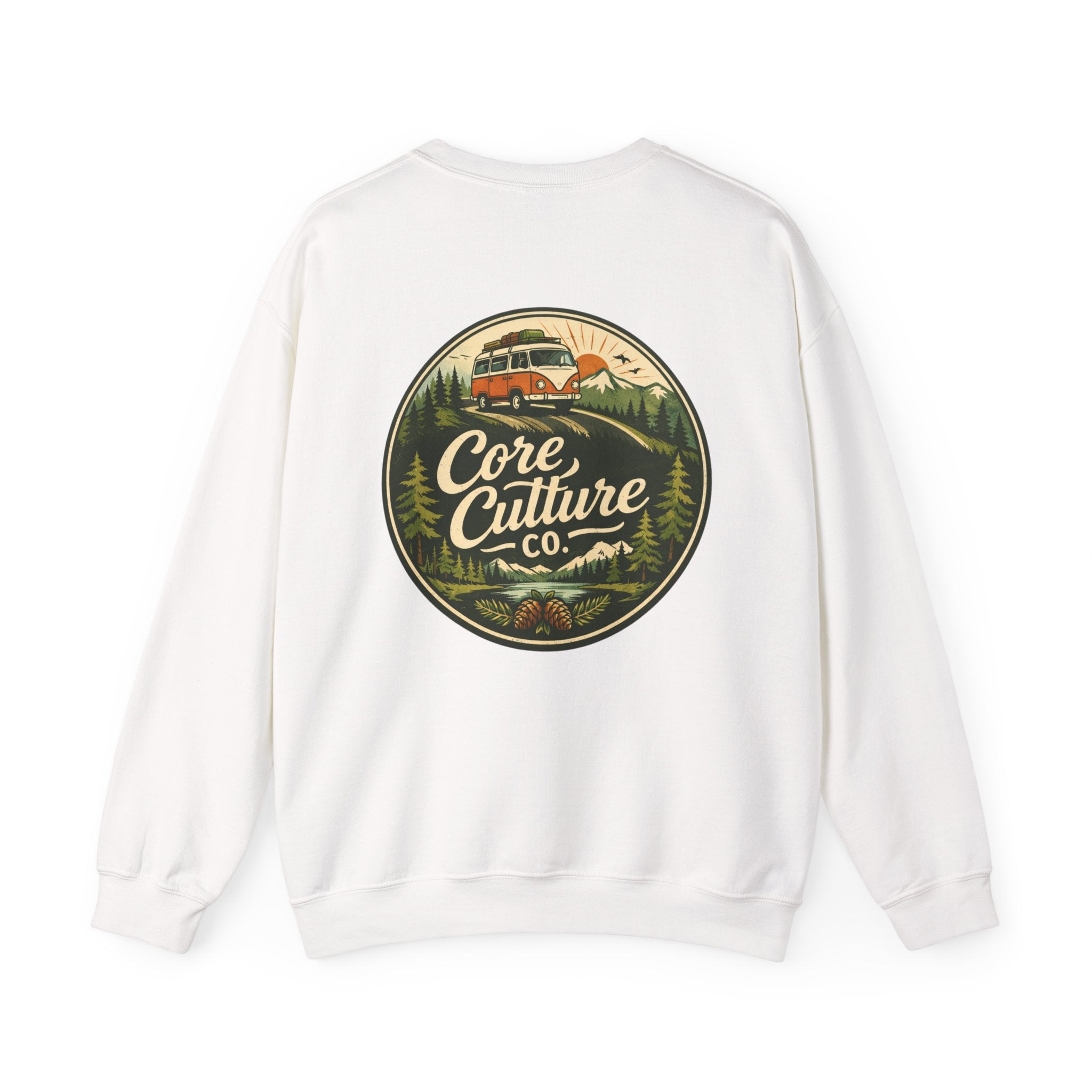 Core Culture Co. Scenic Crewneck | Adventure Logo Pullover
