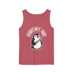 Penguin 'Fight or Flight' Tank Top – Cute Knife-Wielding Penguin Graphic Tank