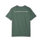 "Grow Through What You Go Through" Alocasia Shirt - Tropical Botanical Graphic Tee