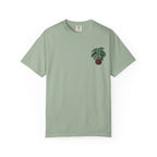 "Grow Through What You Go Through" Alocasia Shirt - Tropical Botanical Graphic Tee