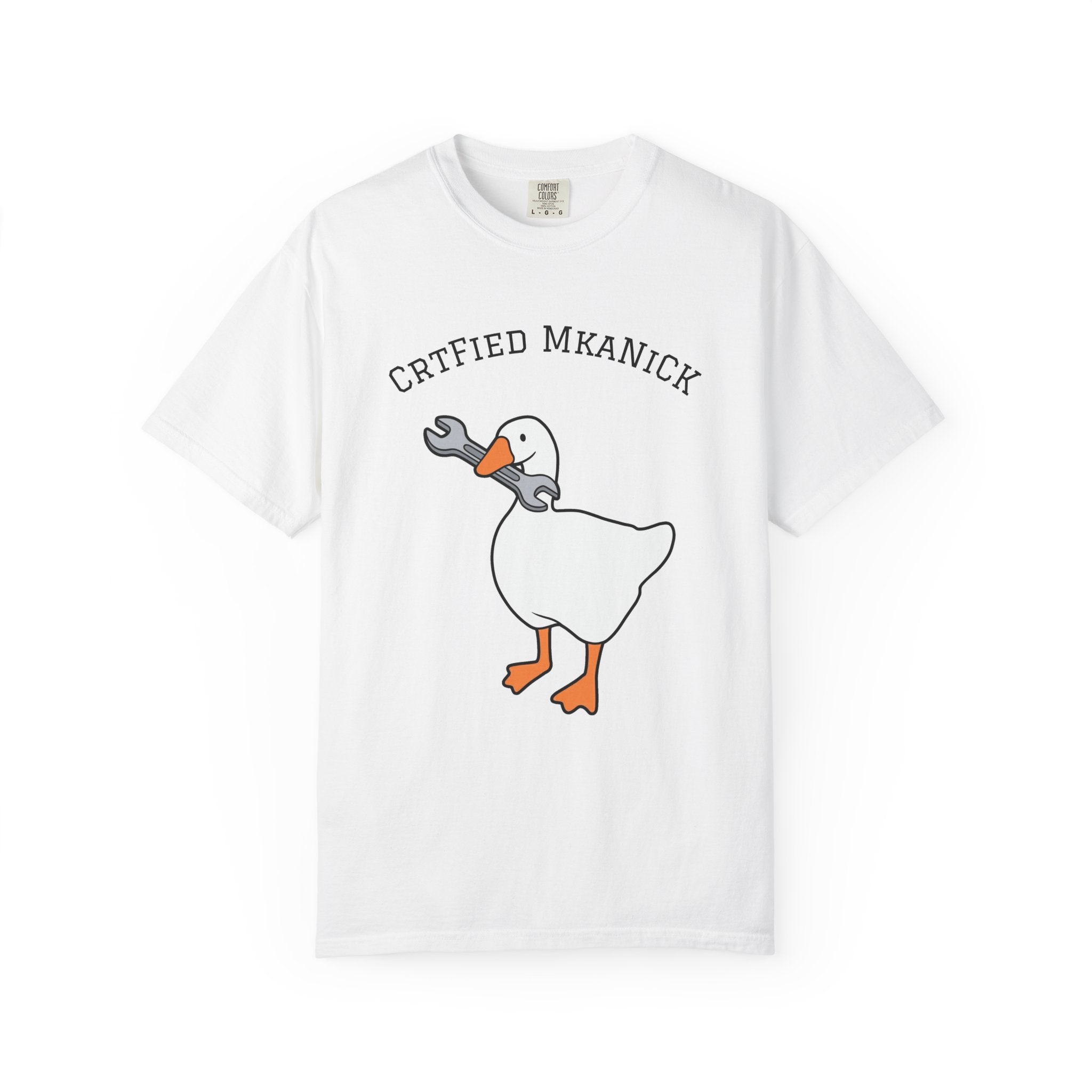 Certified Mechanic Goose T-Shirt | Core Culture Meme Streetwear