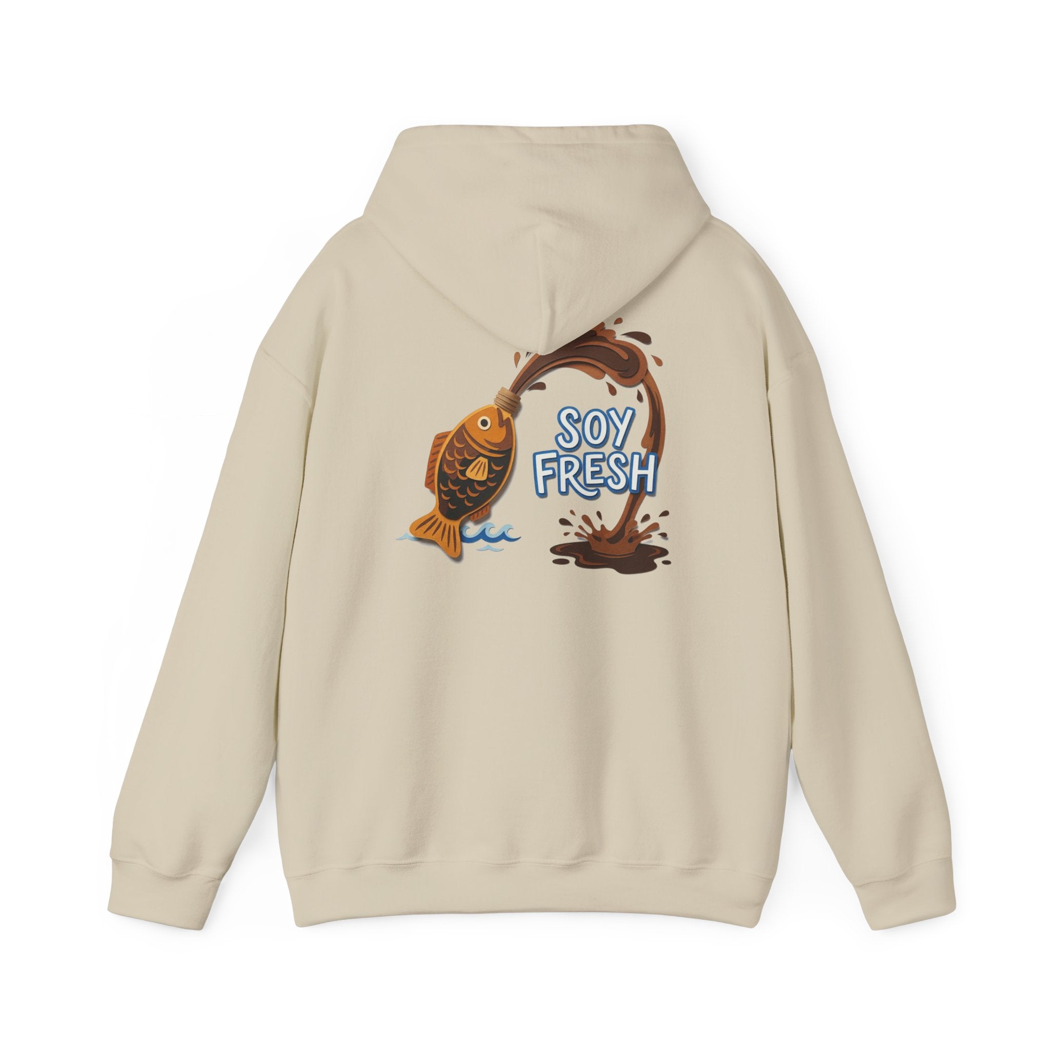 "Soy Fresh" Soy Sauce Hoodie - Japanese Core Culture Graphic Streetwear