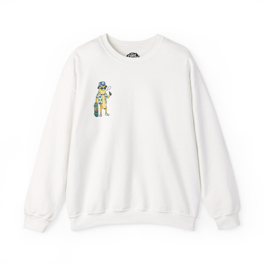 Unemployed Banana Bro Sweatshirt — Core Culture Co. Beached Logo Pullover