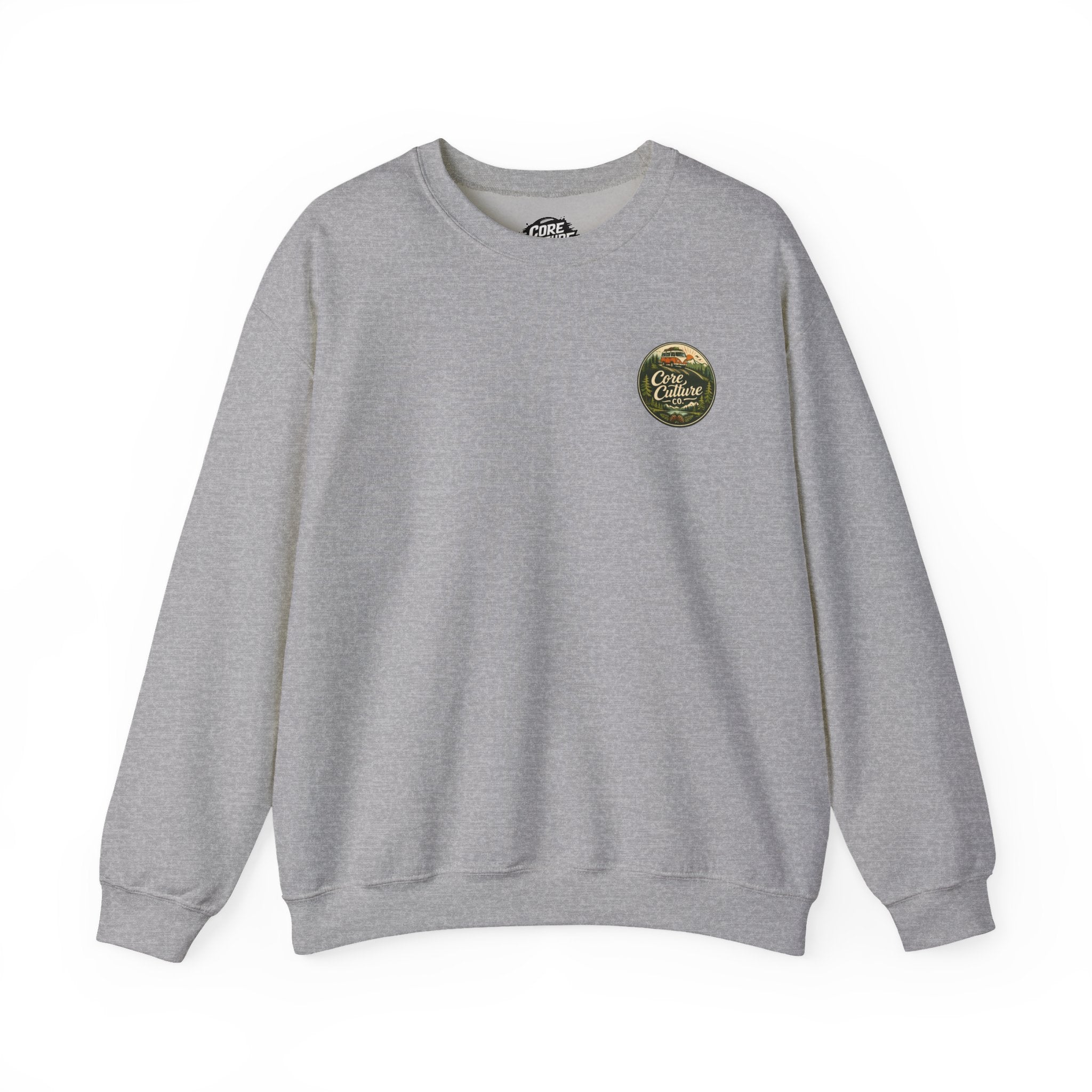 Core Culture Co. Scenic Crewneck | Adventure Logo Pullover