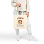 "Anatomy of a Takoyaki" Tote Bag | Foodie Streetwear Canvas Bag