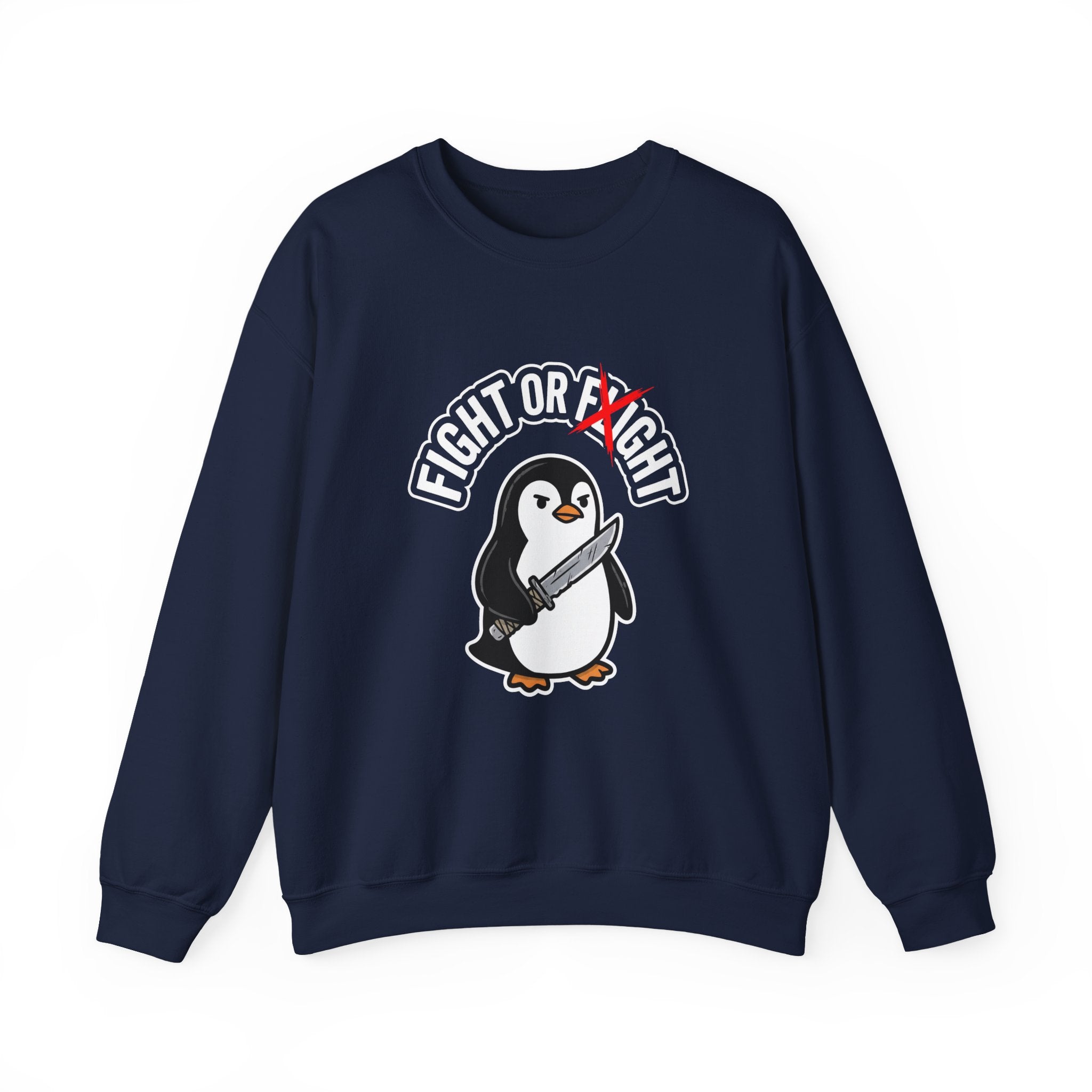 Penguin 'Fight or Flight' Crewneck Sweatshirt
