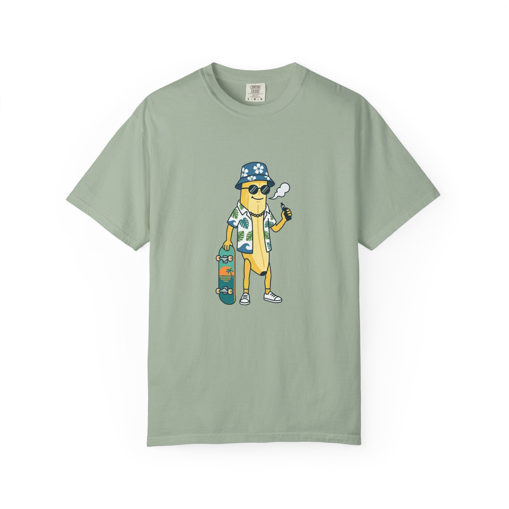 Unemployed Banana Bro V2 T-Shirt | Ironic Meme Streetwear & Minimalist Graphic Tee